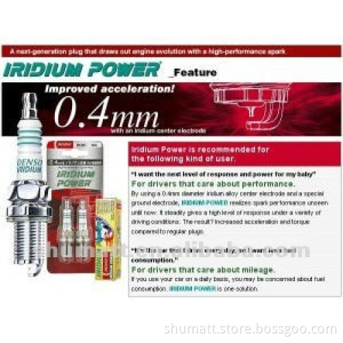 90080-91204(FR7KCU) K20R-U11 2L engine denso spark plug IK20